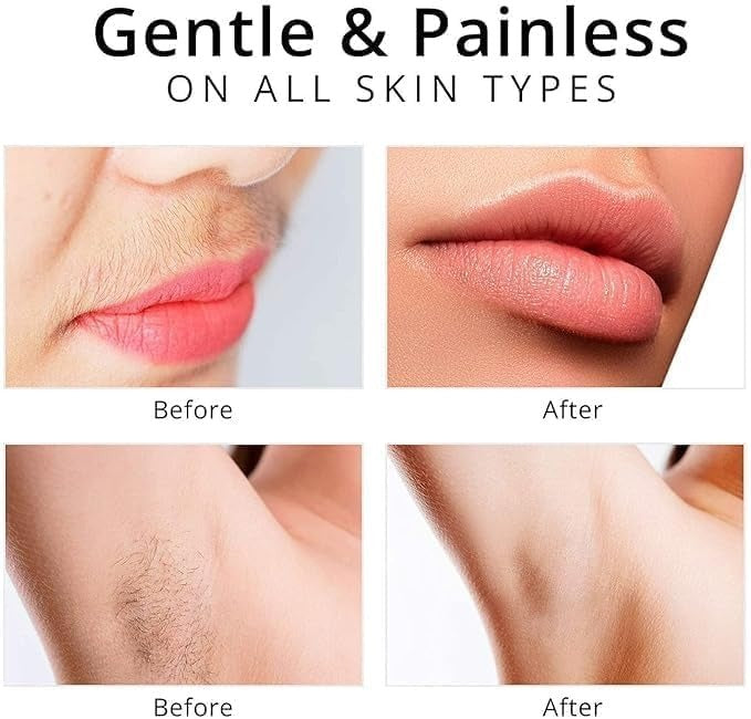 Flawless 2 in 1 Electric Eyebrow Trimmer and Shaver,Painless-Precision Eyebrow Trimmer and Eyebrow Razor Tool with LED Light for Face, Lips, Nose, Chin, Arm