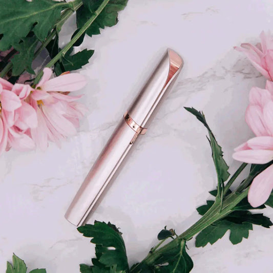 Flawless Rechargeable Eyebrow Trimmer for Women with LED Light